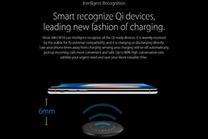 Air X - Premium Slim & Fast Wireless Charger for iPhone X