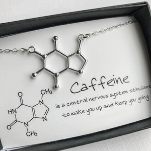 Coffecula — Caffeine Molecular Necklace