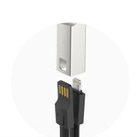 Jajo — Metal Leather Lightning USB Cable