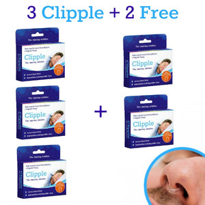 3 Clipple - Anti Snoring Device (Buy 3, Get 2 FREE!)