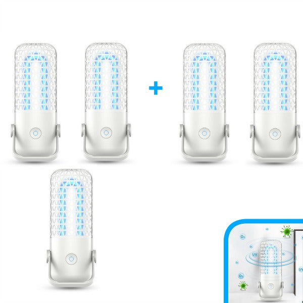 3 Sterilize360 Pro - UV+Ozone Home Sterilization Lamp (Buy 3, Get 2 FREE!)