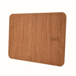 WoodPad — Premium Wood Style Mat with Wireless Charger
