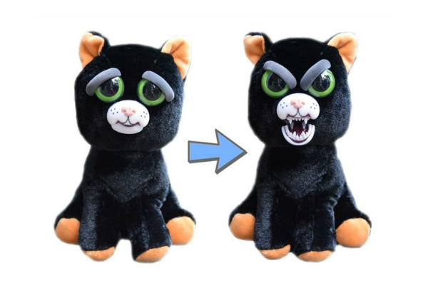 Plush Stuffed Pets Toys That Turn Feisty With A Squeeze