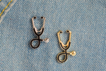 FREE! STETHOSCOPE PIN BROOCH (LIMITED QUANTITY)