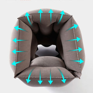 SleepSpan — Inflatable Multifunctional Travel Pillow