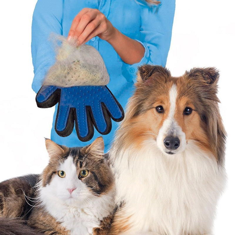 Jado — Pet Shedding Grooming Gloves
