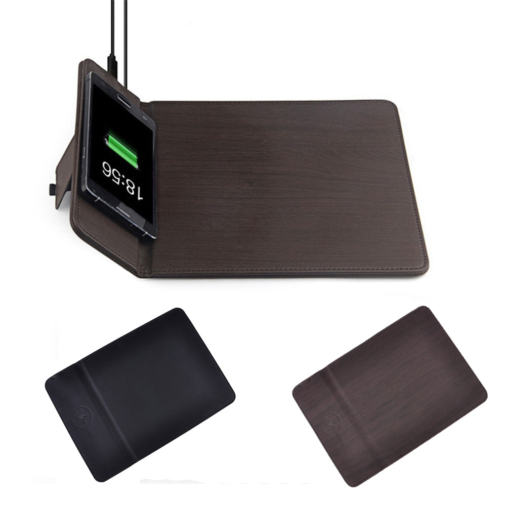 Flipad — Ergonomic Folding Mouse Mat with Wireless Charging Pad