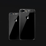 Slim Case for iPhone 7 6 6s plus, Transparent PC & TPU Silicone