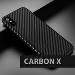 Carbon X - Ultra Premium Carbon Protection Case for iPhone X