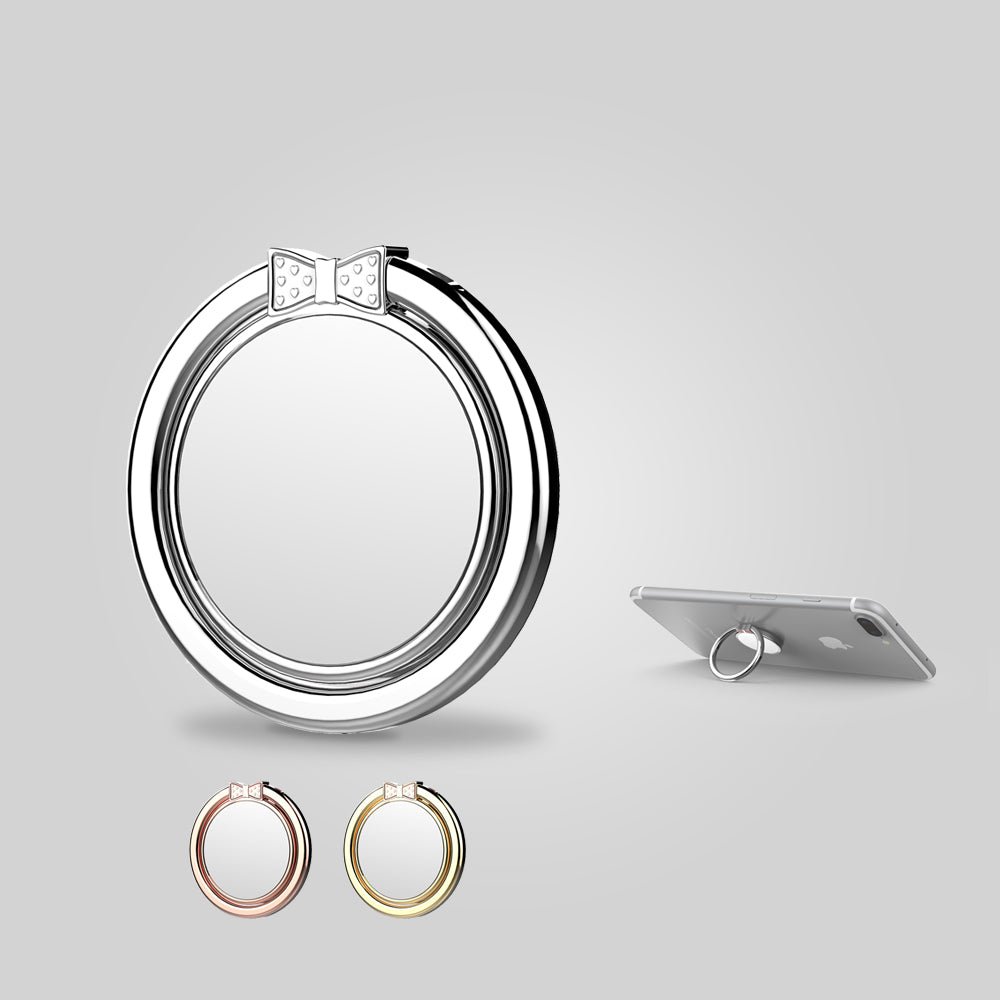 "Zoomtype" Mirror Ring Holder for iPhone