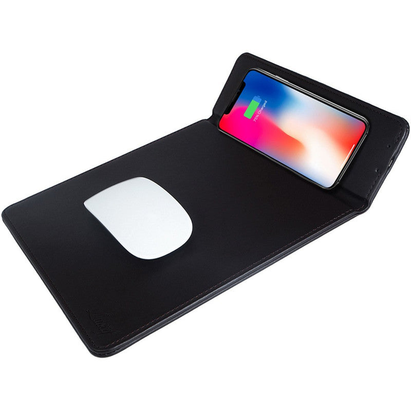 Flipad — Ergonomic Folding Mouse Mat with Wireless Charging Pad
