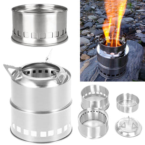 Firefury — Stainless Steel Camping Stove
