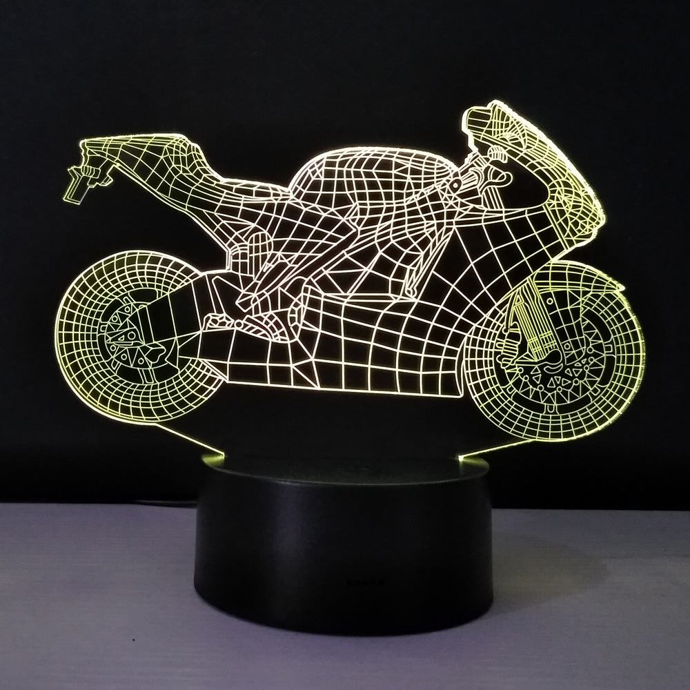 Vivo — 3D Motorcycle Projection Table Lamp